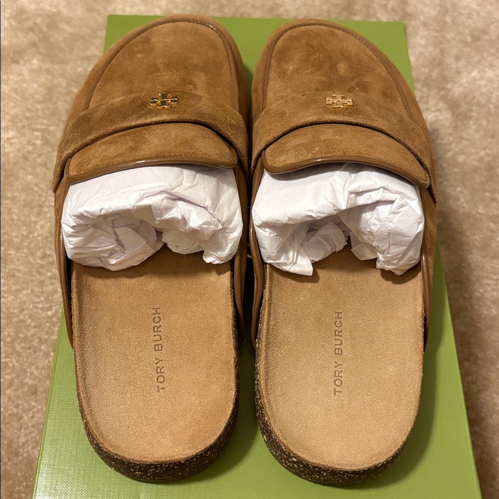 Tory Burch Everly Cork Mule - Picture 4 of 9